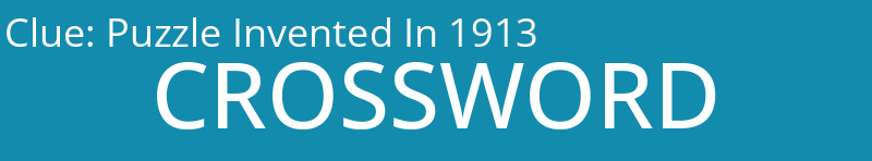 Puzzle Invented In 1913
