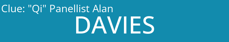 "Qi" Panellist Alan