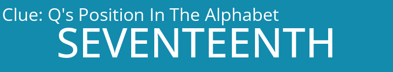 Q's Position In The Alphabet