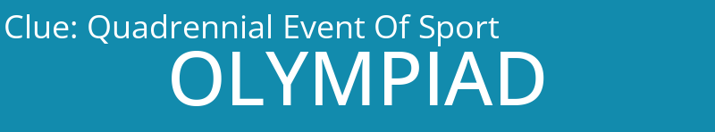 Quadrennial Event Of Sport