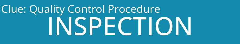 Quality Control Procedure