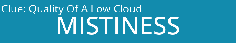 Quality Of A Low Cloud