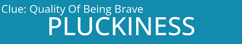 Quality Of Being Brave