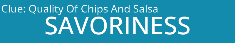 Quality Of Chips And Salsa