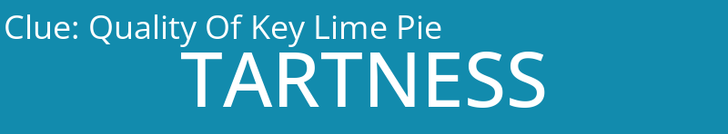 Quality Of Key Lime Pie