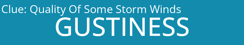 Quality Of Some Storm Winds