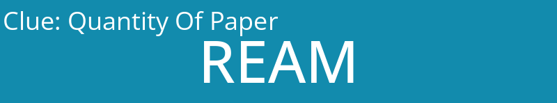 Quantity Of Paper