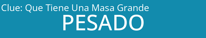 Que Tiene Una Masa Grande