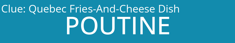 Quebec Fries-And-Cheese Dish