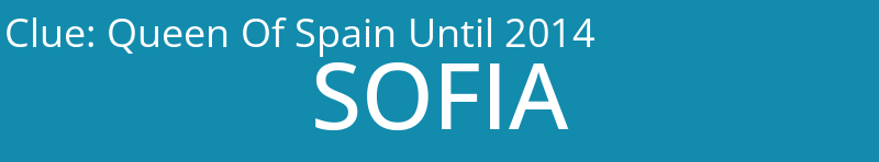 Queen Of Spain Until 2014