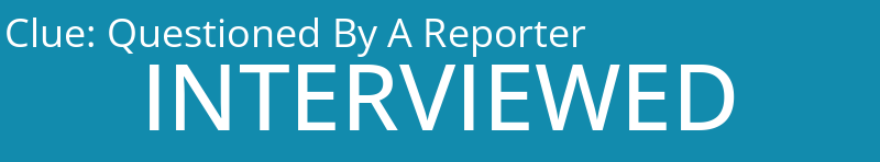 Questioned By A Reporter