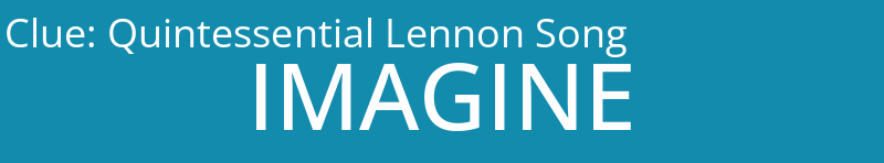 Quintessential Lennon Song
