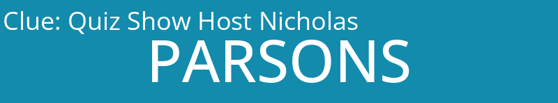 Quiz Show Host Nicholas
