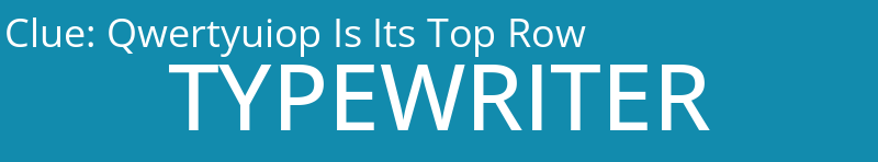 Qwertyuiop Is Its Top Row