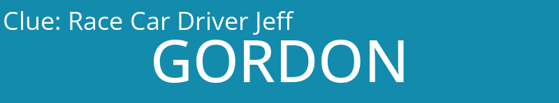 Race Car Driver Jeff