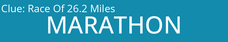Race Of 26.2 Miles