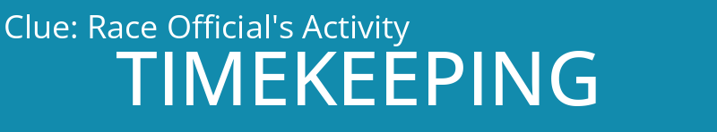 Race Official's Activity