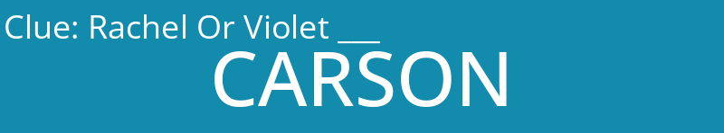 Rachel Or Violet ___