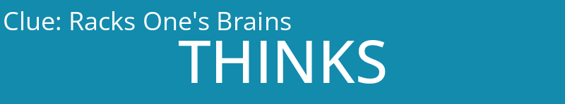 Racks One's Brains