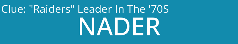"Raiders" Leader In The '70S