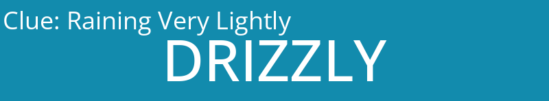 Raining Very Lightly