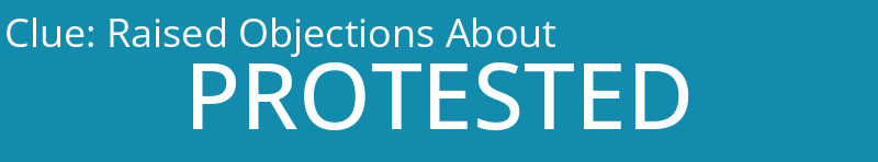 Raised Objections About