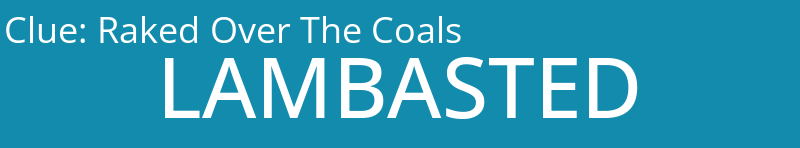 Raked Over The Coals