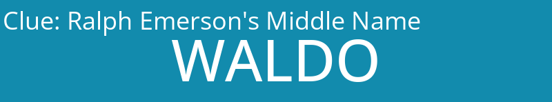 Ralph Emerson's Middle Name
