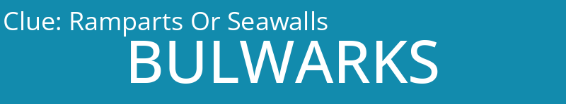 Ramparts Or Seawalls