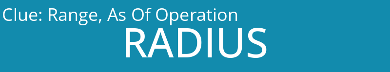 Range, As Of Operation