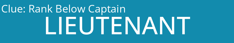 Rank Below Captain