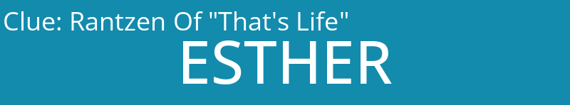 Rantzen Of "That's Life"