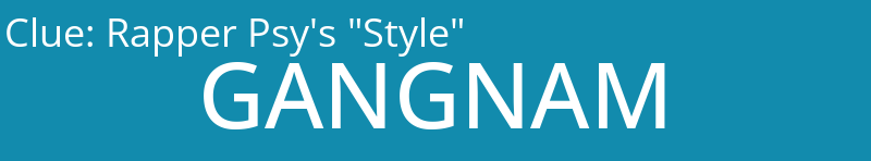 Rapper Psy's "Style"