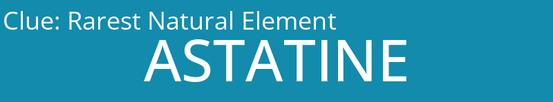 Rarest Natural Element