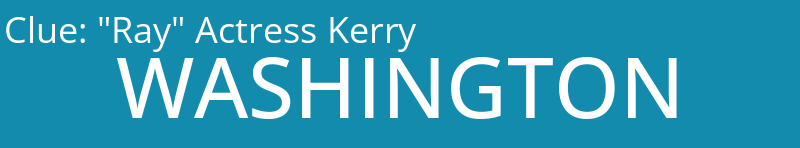 "Ray" Actress Kerry