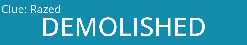 Razed