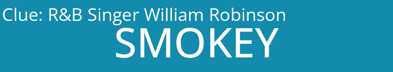 R&B Singer William Robinson