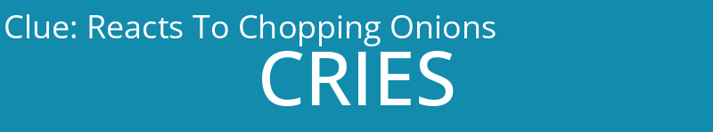 Reacts To Chopping Onions