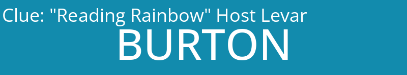 "Reading Rainbow" Host Levar