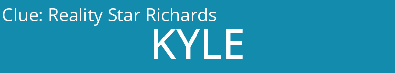 Reality Star Richards