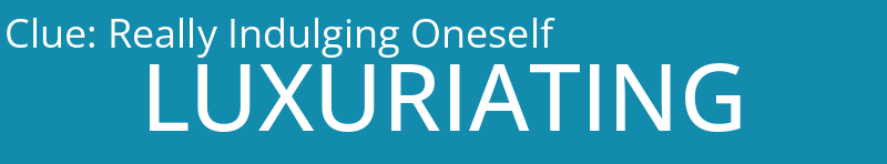 Really Indulging Oneself