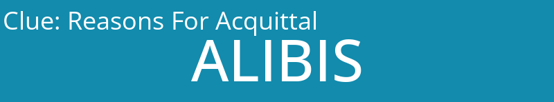 Reasons For Acquittal