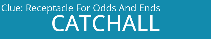 Receptacle For Odds And Ends