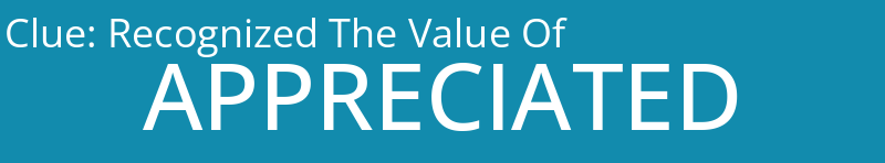 Recognized The Value Of