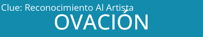 Reconocimiento Al Artista