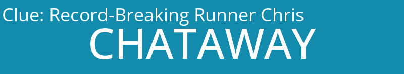 Record-Breaking Runner Chris