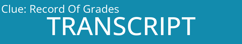 Record Of Grades