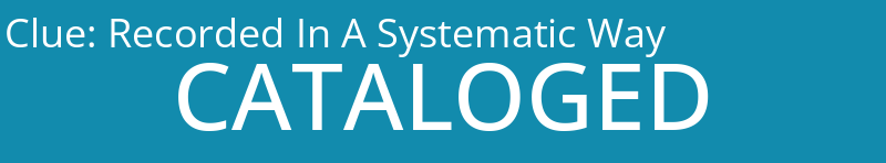 Recorded In A Systematic Way