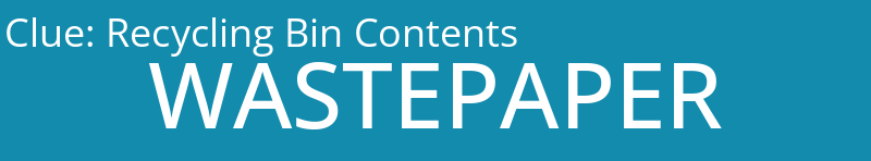 Recycling Bin Contents