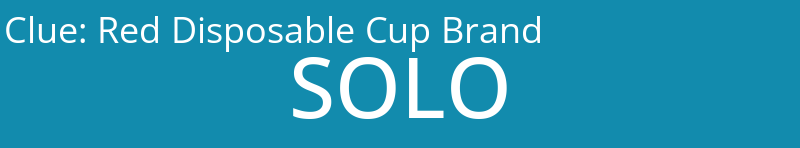 Red Disposable Cup Brand
